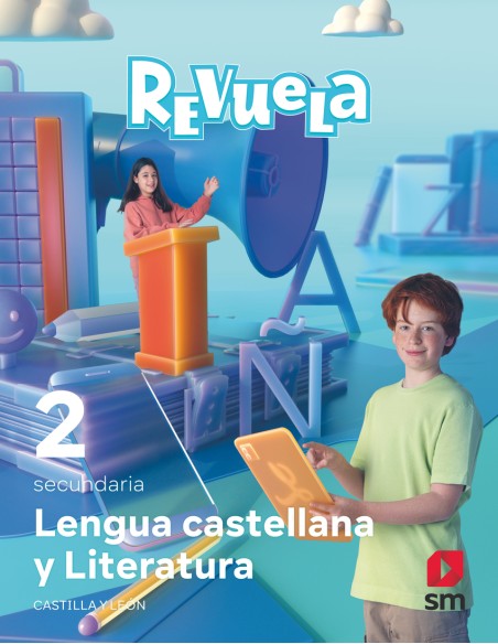 LENGUA CASTELLANA LITERATURA 2ºESO REVUELA CASTILLA LEON 2023